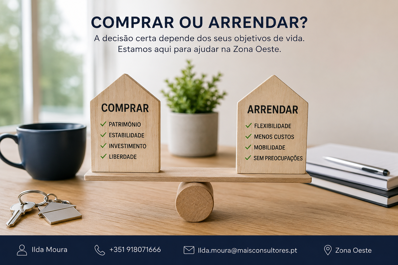 Comprar vs. Arrendar: Qual é a Melhor Opção?