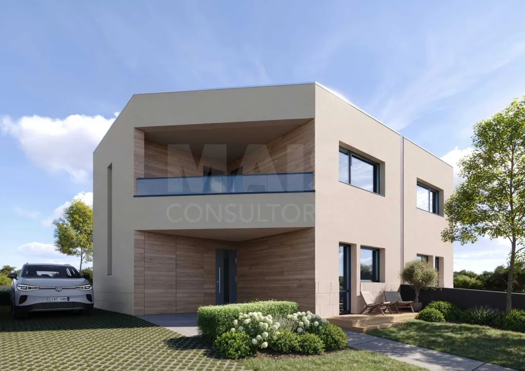 Moradia T3 Geminada c/ 1 Suite, Jardim, Parqueamento e Piscina! (LT2)