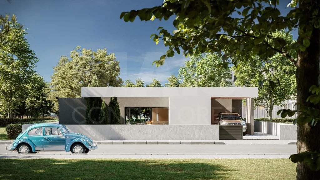 Moradia T3 Térrea Contemporânea com Piscina – Foz do Arelho