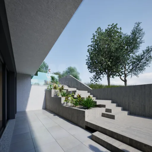 Moradia NOVA T3+1 com piscina e jardim