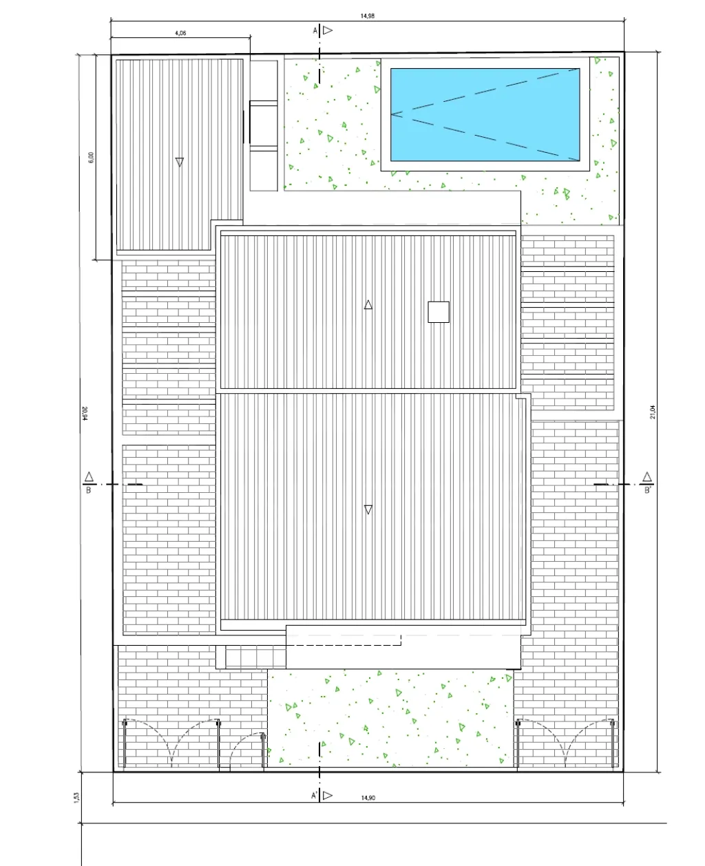 Moradia Térrea T4 com Piscina