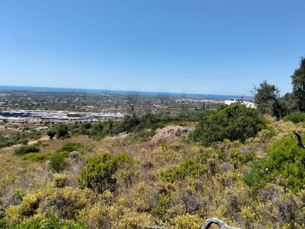 Terreno Rústico com vista mar em Santa Bárbara de Nexe