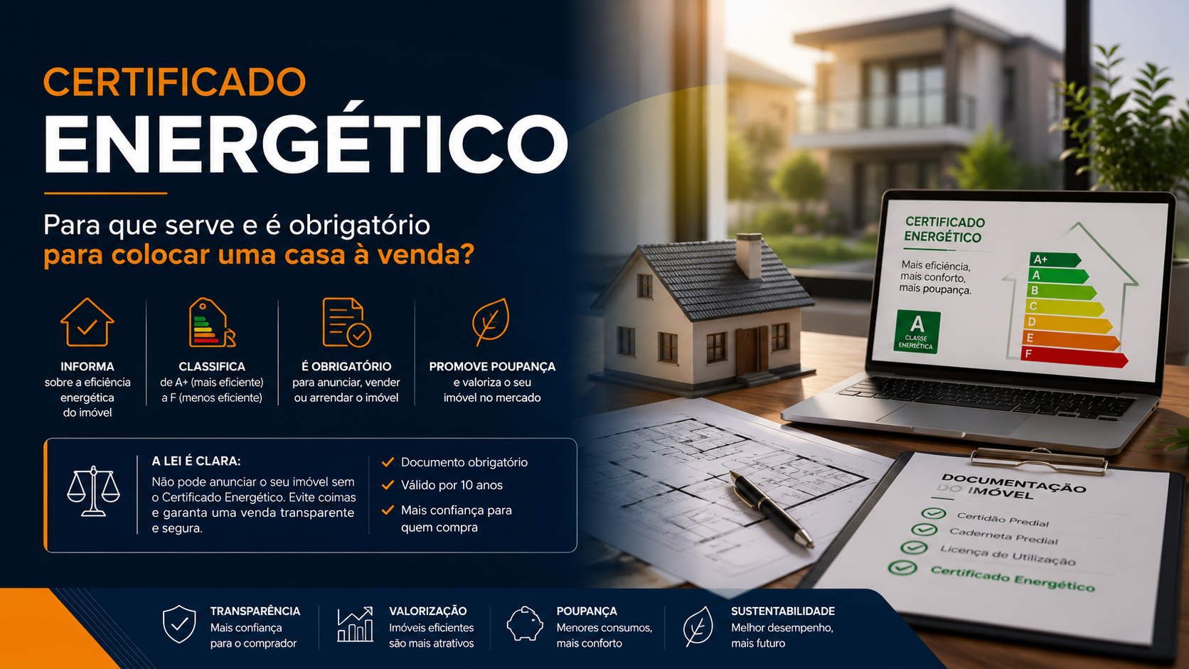Certificado Energético: Para que serve e é obrigatório para colocar uma casa à venda?