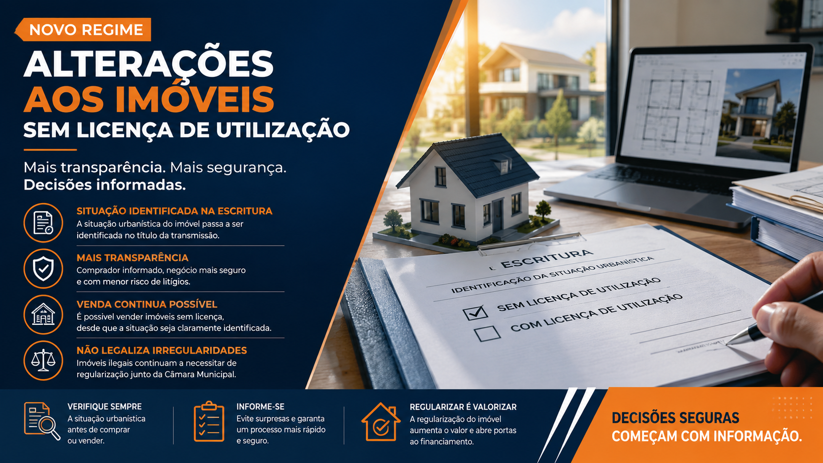 Alterações aos Imóveis Sem Licença de Utilização: O Que Muda com o Novo Regime Urbanístico?