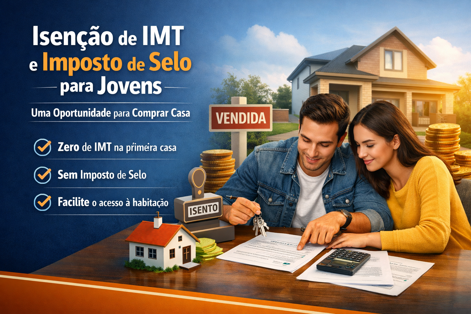 Isenção de IMT e Imposto de Selo para Jovens: Uma Oportunidade para Comprar Casa