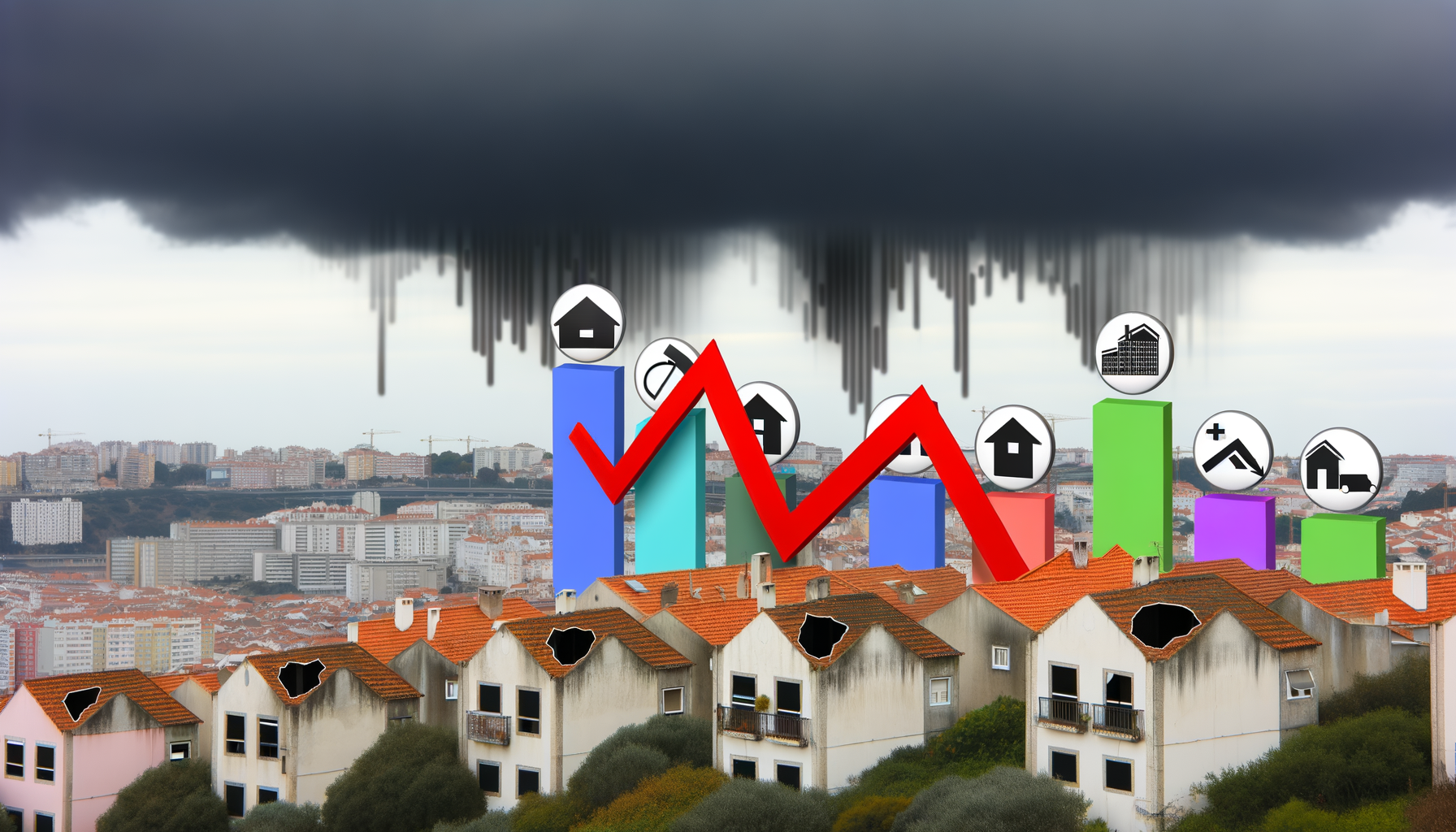 Descobre como a crise imobiliária está a devastar as finanças das autarquias em Portugal!