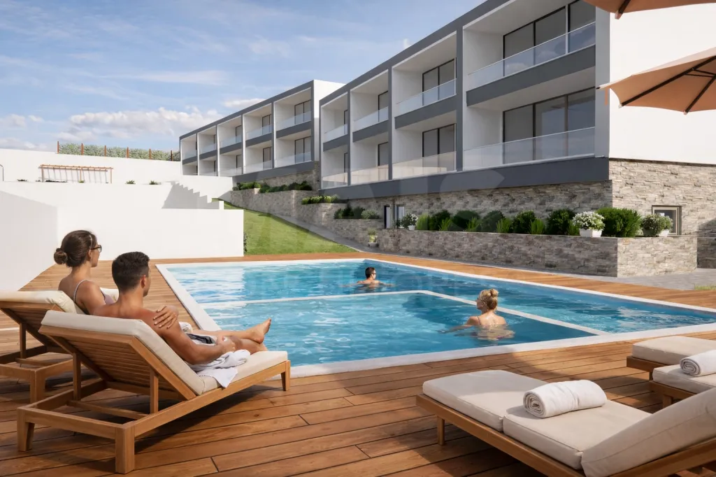 Villas Mar - 3 bedroom villa with pool and sea view 150 meters from the beach -Fracao C