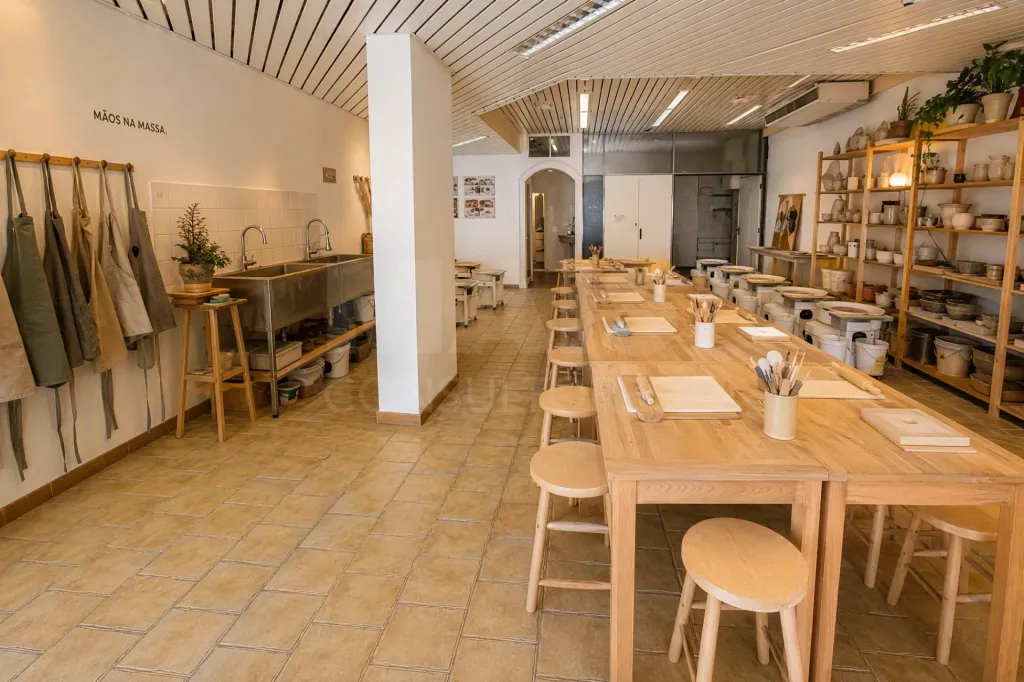 Um espaço. Diferentes caminhos. | 123 M² NO CENTRO DA BENEDITA