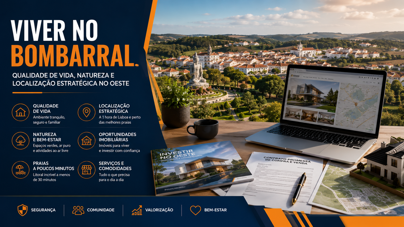 Viver no Bombarral: Qualidade de Vida, Natureza e Localização estratégica no Oeste