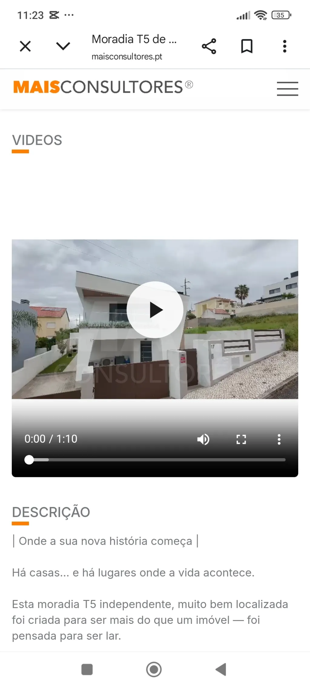 Moradia T5 de Luxo com Piscina