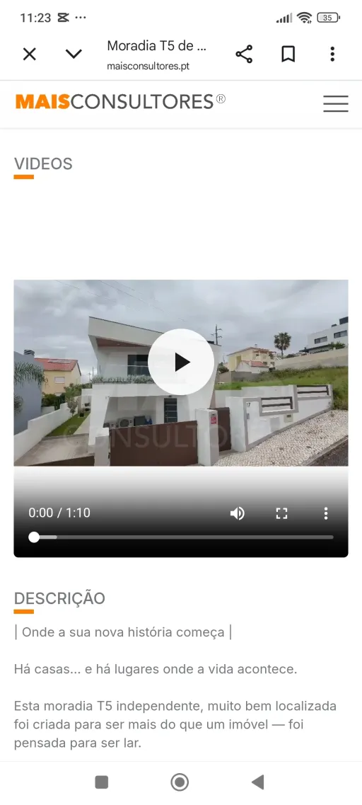 Moradia T5 de Luxo com Piscina