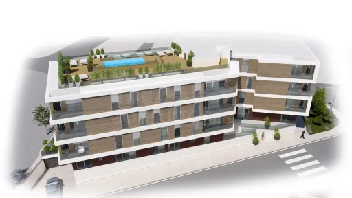 Apartamento T3 novo em prédio com piscina na Consolação
