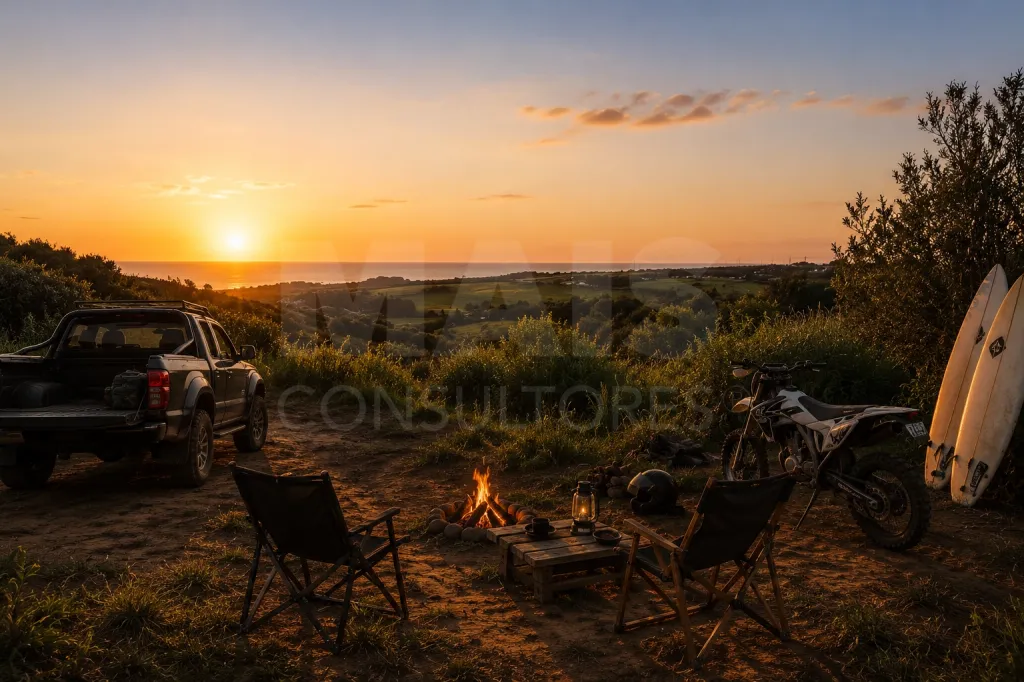 Terreno Rústico Exclusivo com Vista Mar | Natureza e Lifestyle Próximo das Praias de Peniche