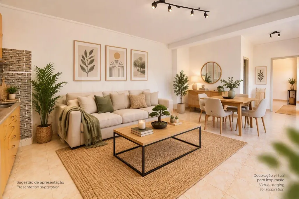 Apartamento com terraço e vista desafogada | Bairro do Pôr do Sol | Benedita
