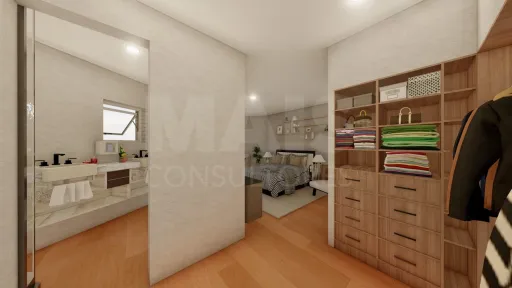 T3+1 Algés, duplex vista mar, condomínio fechado e piscina