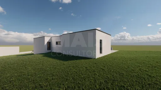 Terreno com projeto aprovado para moradia T3