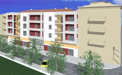 Land for 31 apartments + 4 stores - Malveira