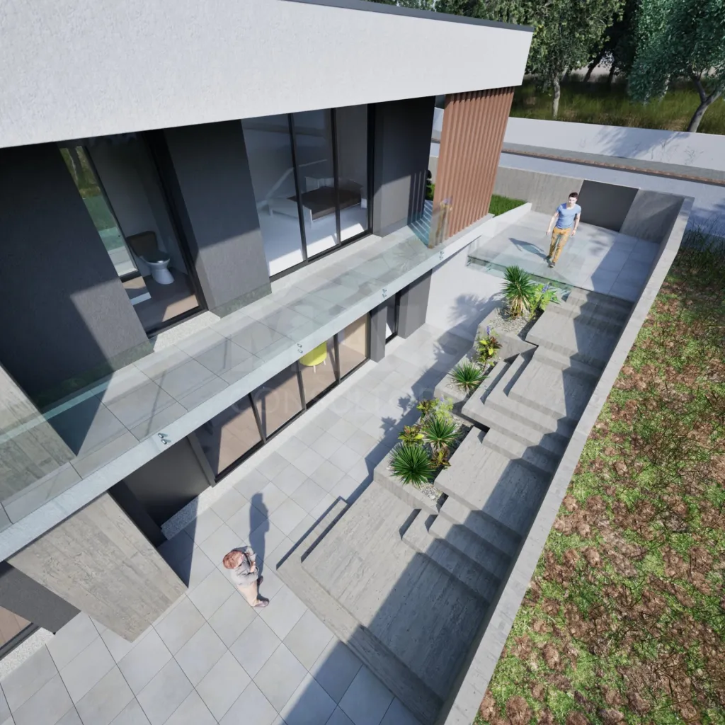 Moradia NOVA T3+1 com piscina e jardim