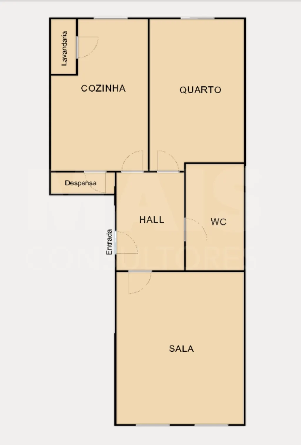 T1 com lareira, varanda e arrecadação — Agualva-Cacém, zona da Anta