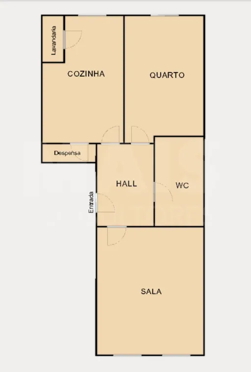 One-bedroom apartment with a fireplace, balcony, and storage room — Agualva-Cacém, Anta area