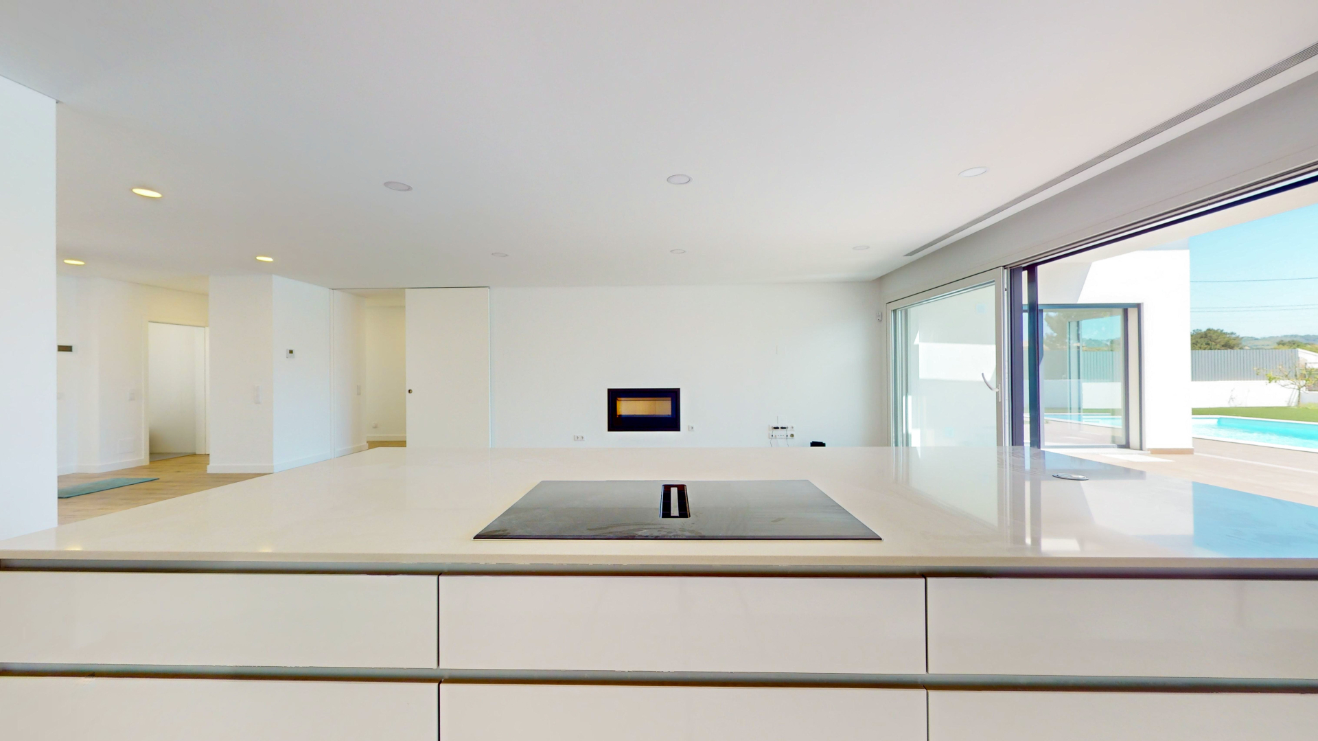 Moradias térreas T4 C\ 4 Suites e Piscina