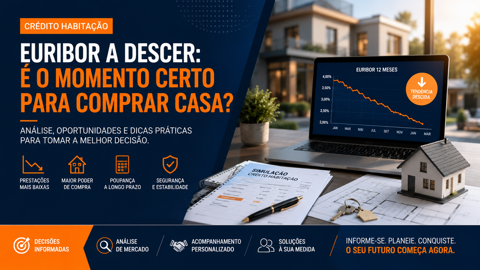 Euribor em 2026: Ainda Vale a Pena Comprar Casa em Portugal?