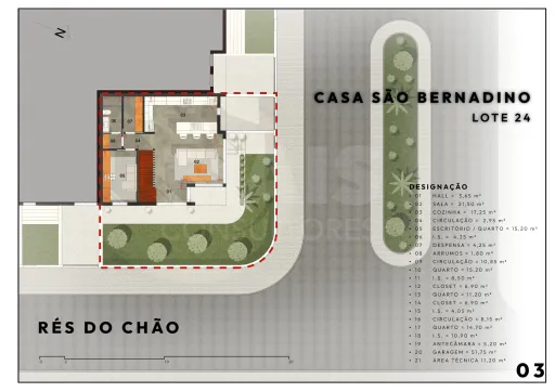Lote para Construção de Moradia em São Bernardino – Localização Privilegiada