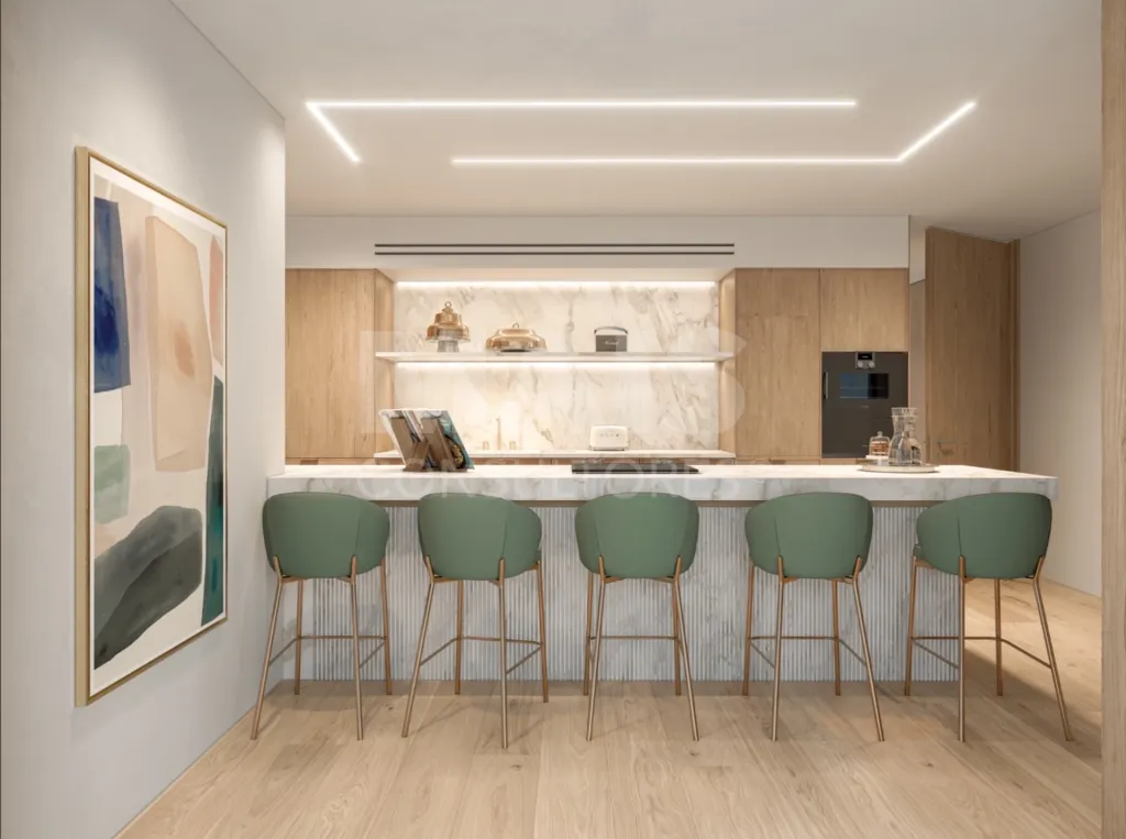 Elegância, exclusividade e privacidade - Penthouse T4 +1 com piscina no rooftop e amplos espaços exteriores | Estoril