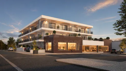 Fração M | apartamento T2 com Varanda e Garagem em Ferrel