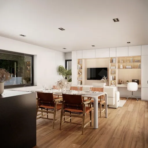 Moradia T3 Térrea Contemporânea com Piscina – Foz do Arelho