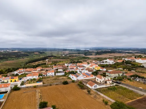 Mill overlooking the Óbidos Lagoon