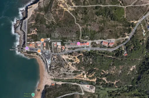 T1 400 meters from Magoito beach with parking