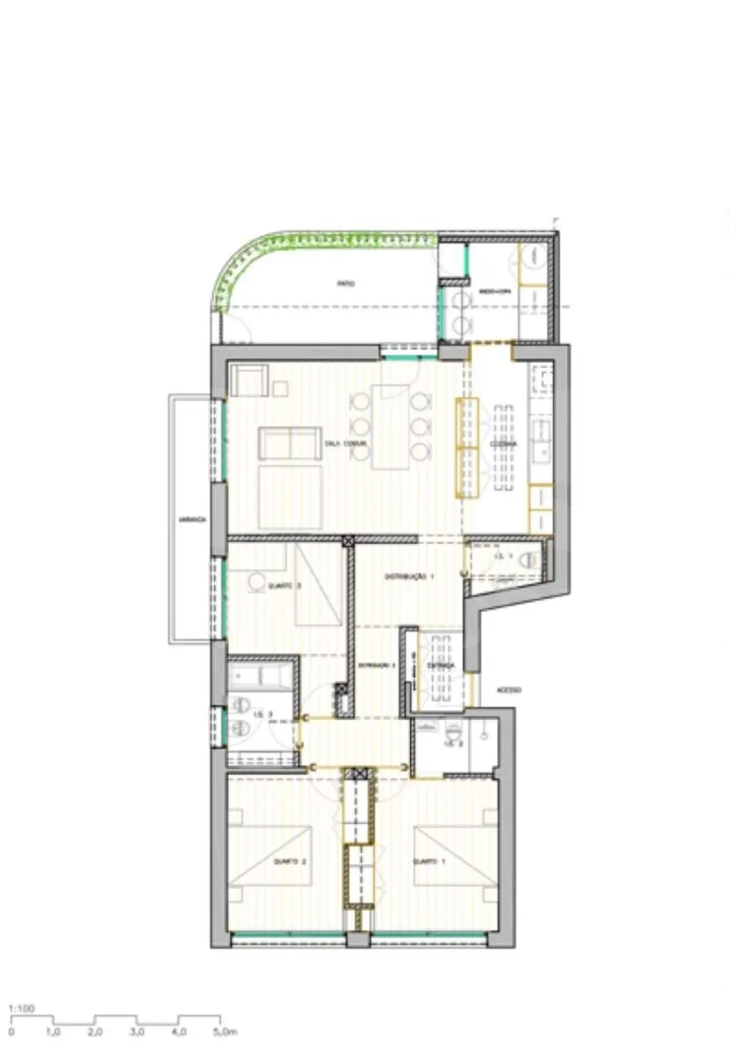Apartamento T3 Remodelado em Boavista (Lordelo do Ouro), Porto