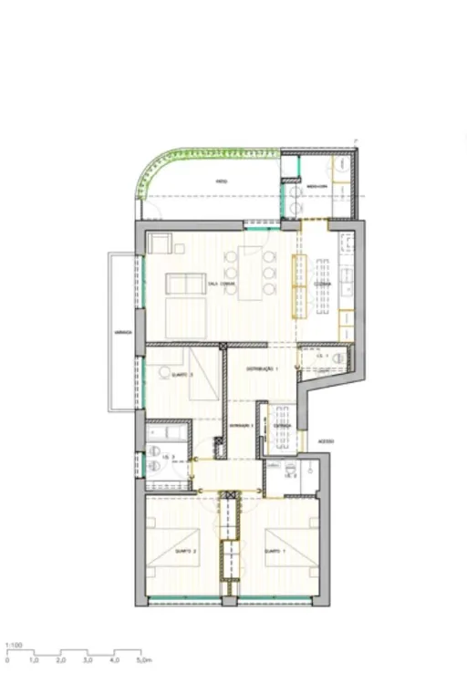Apartamento T3 Remodelado em Boavista (Lordelo do Ouro), Porto