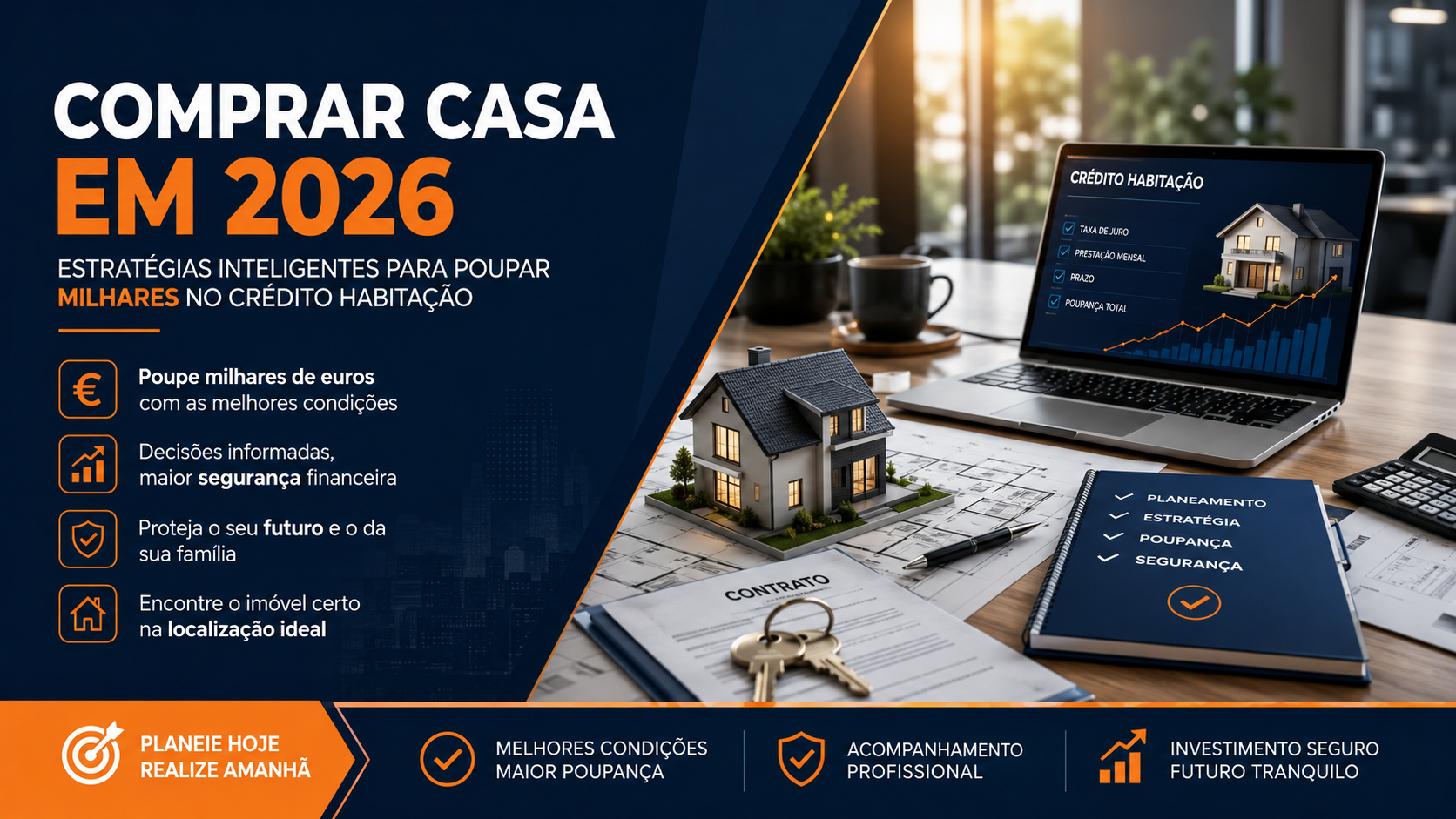 Como Comprar Casa em 2026: Estratégias Inteligentes para Poupar Milhares no Crédito Habitação