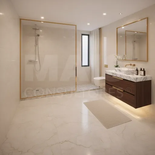 NEW T2 with balcony 8 minutes from the beach