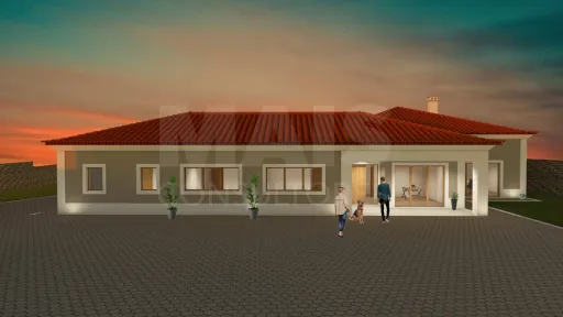 Plot with Approved Project for 3 Bedroom House with Pool - Grainho, Santarém