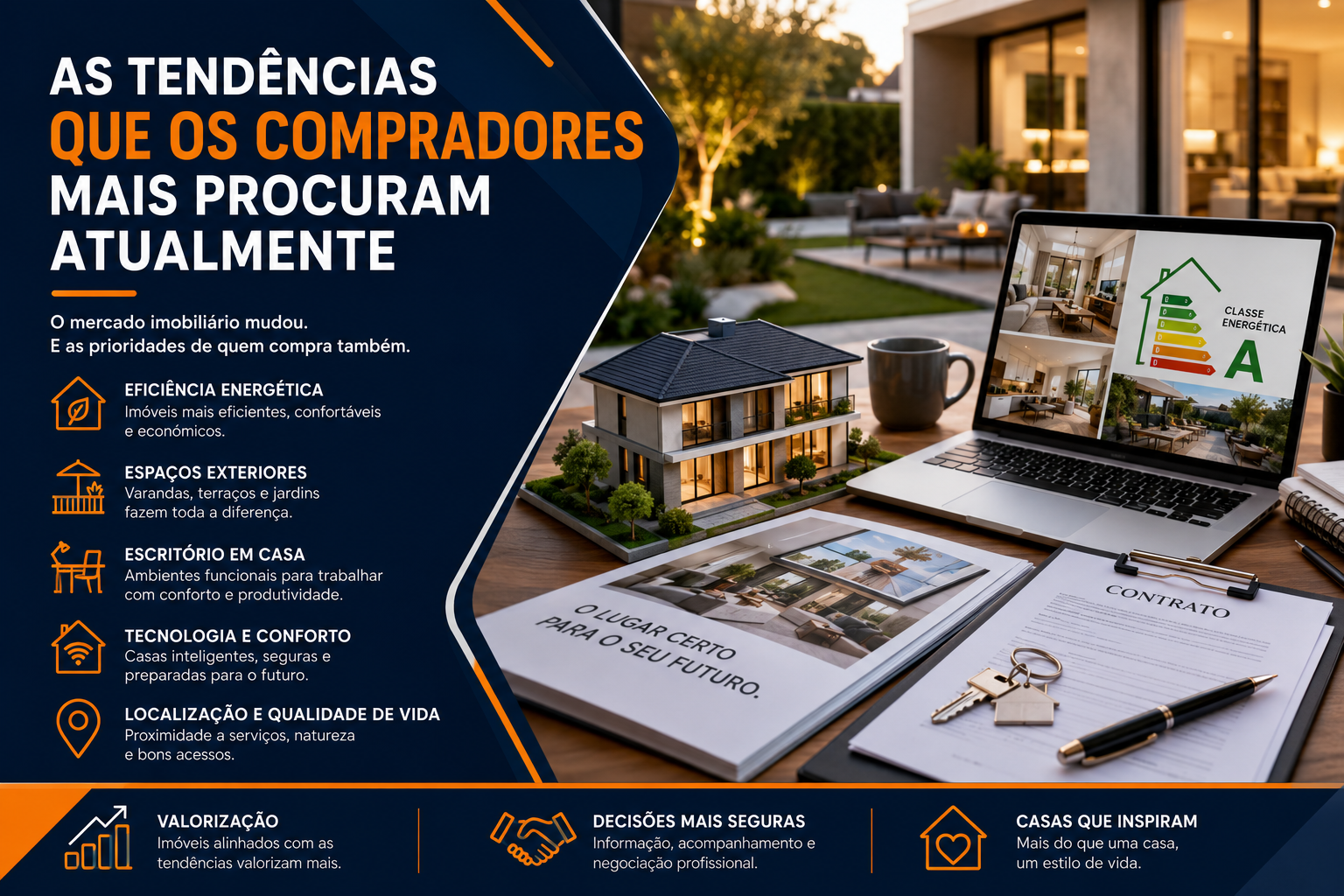 As tendências que os compradores mais procuram atualmente