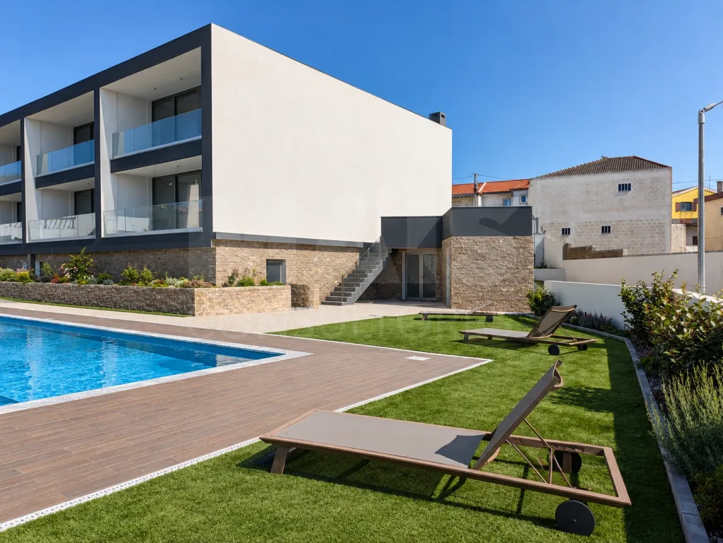 Villas Mar – Moradia V3  com piscina e vista mar  a 150 metros da Praia - Fração H