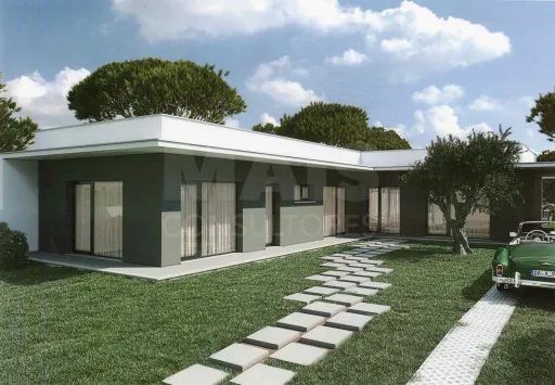 Terreno com 3200m2 e projeto aprovado para moradia térrea