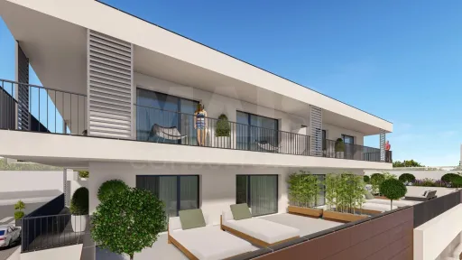 Apartamento T2 Novo com Garagem Privativa e Varanda Ampla em Ferrel junto ao Baleal Fracção H
