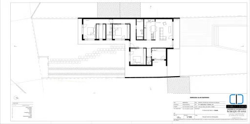 Terreno com 3200m2 e projeto aprovado para moradia térrea