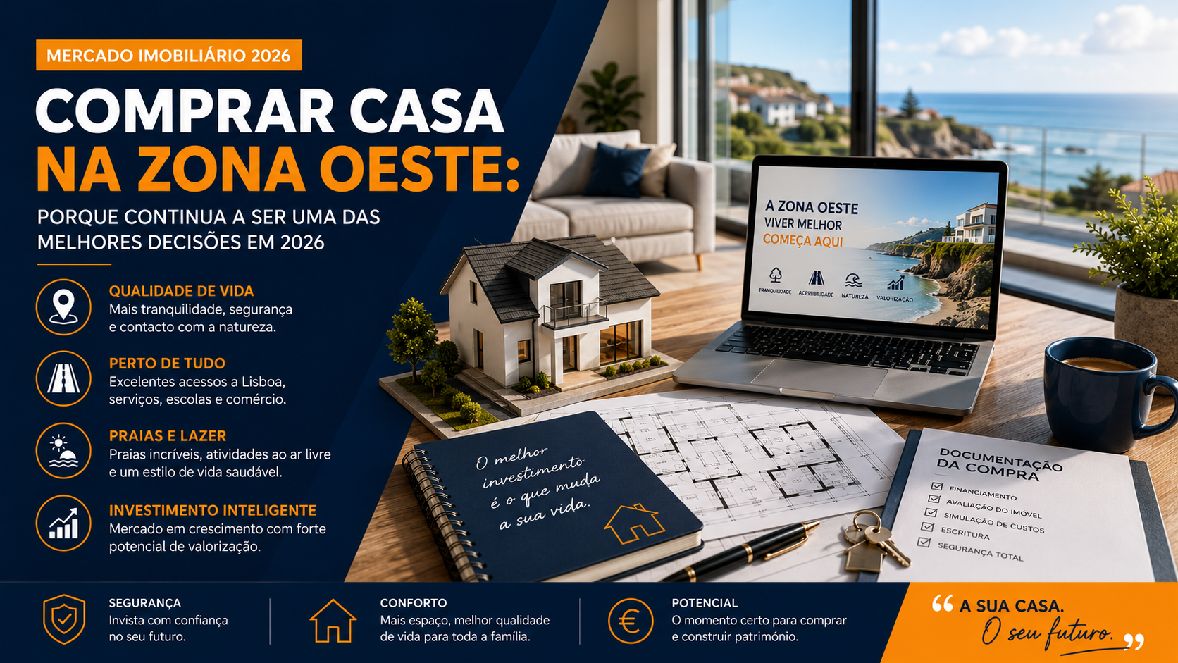 Comprar Casa na Zona Oeste: Porque Continua a Ser Uma das Melhores Decisões em 2026