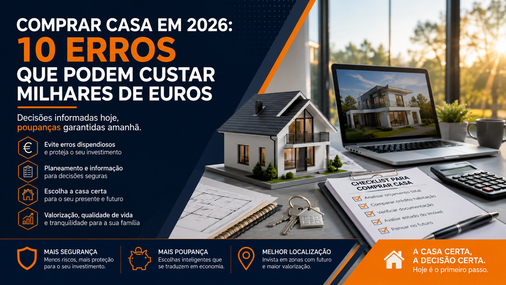 Comprar Casa em 2026: 10 Erros Que Podem Custar Milhares de Euros