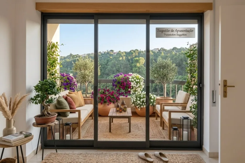 Apartamento com terraço e vista desafogada | Bairro do Pôr do Sol | Benedita