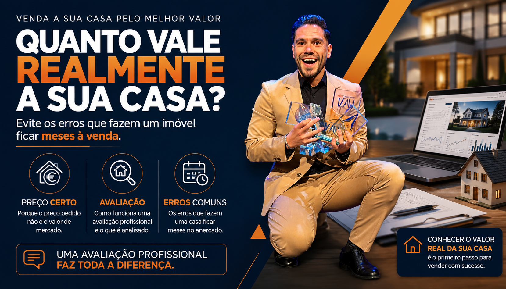 Porque é Que Algumas Casas Vendem em Semanas e Outras Ficam Meses no Mercado?