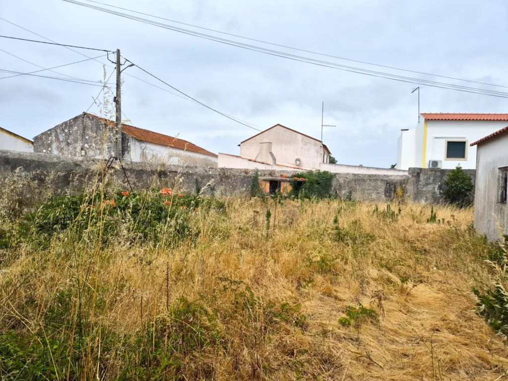 Moradia para Recuperação Total em Carregal, Óbidos | Lote de 490 m² | A apenas 3 km da Lagoa de Óbidos