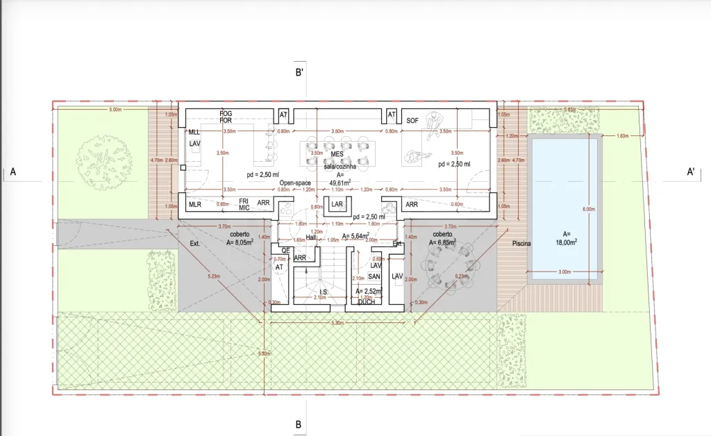 Moradia T3+1 Geminada c/ 1 Suite, Jardim, Parqueamento e Piscina! (LT1)