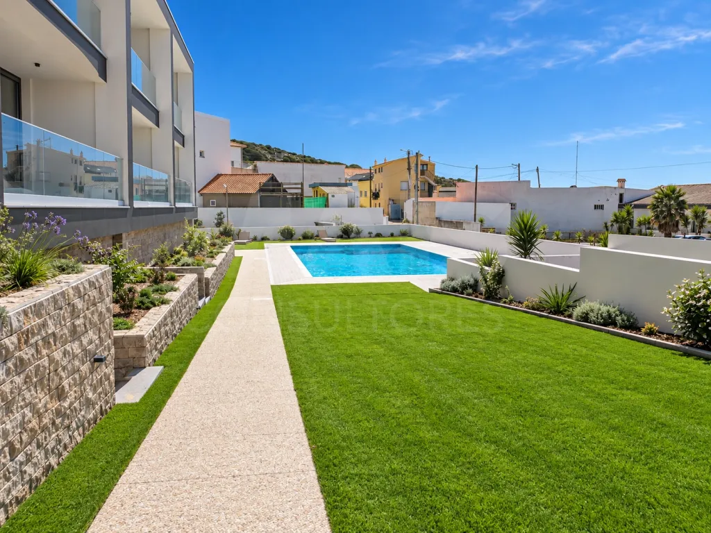 Villas Mar – Moradia V3  com piscina e vista mar  a 150 metros da Praia -Fracao G