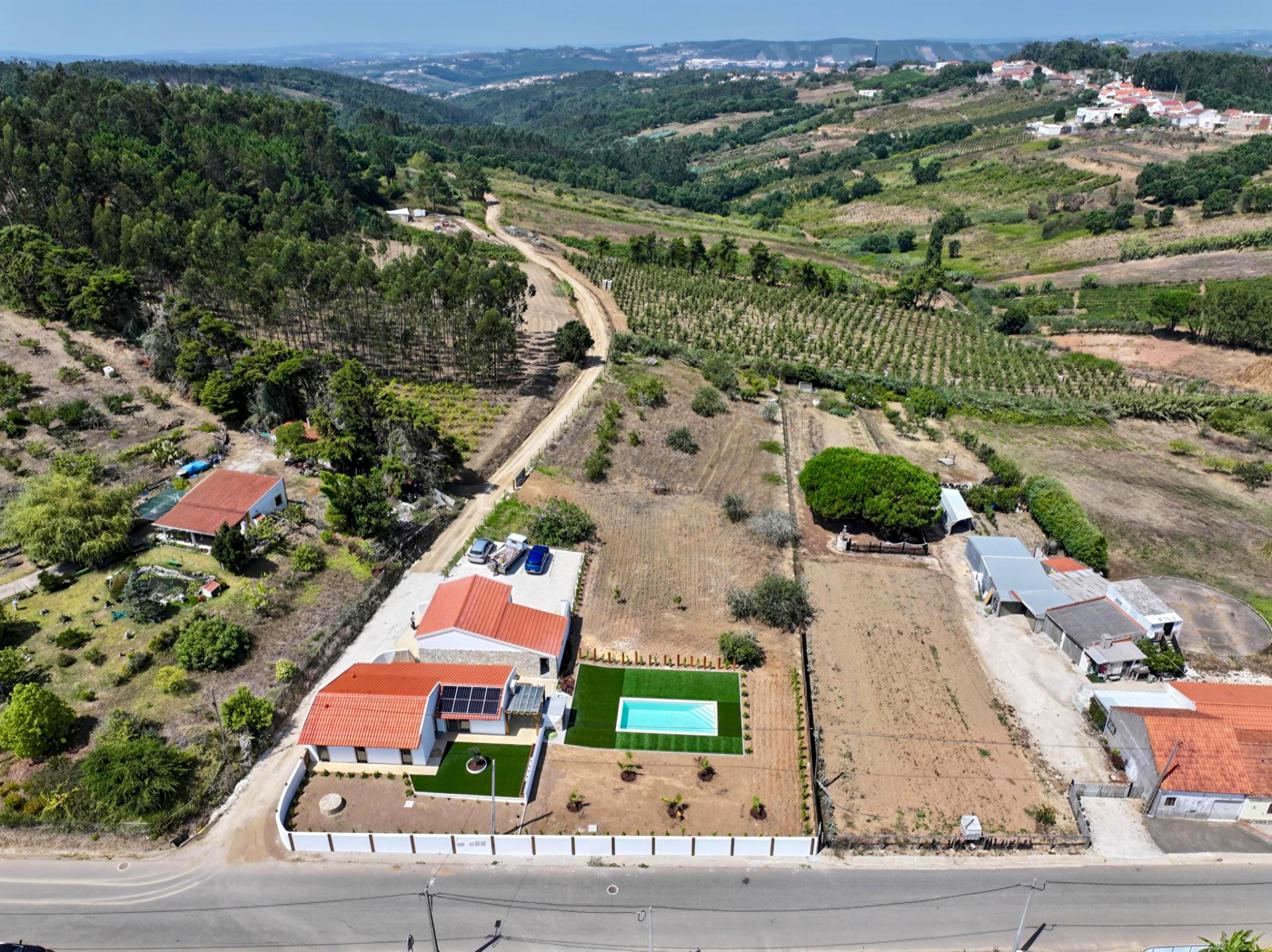 Single-Story 2-Bedroom + 1 House with Pool, Outbuilding, and 3,476 m² Lot | Comfort, Privacy, and Quality of Life